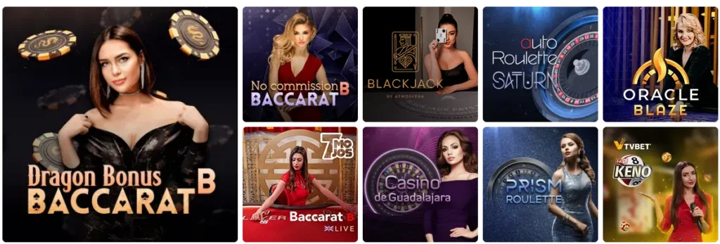 Ivibet live casino