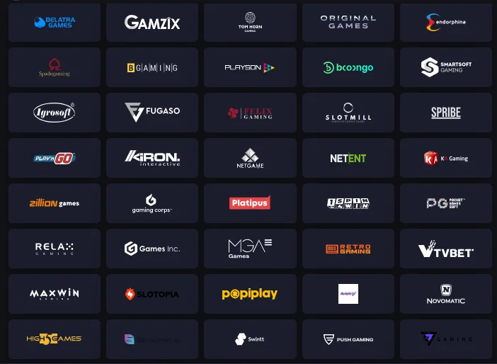 Bdmbet games providers