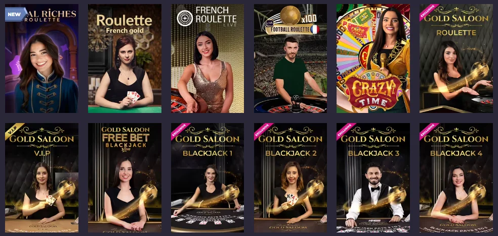 Powbet live casino