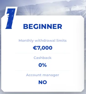 Sportaza casino vip program level 1