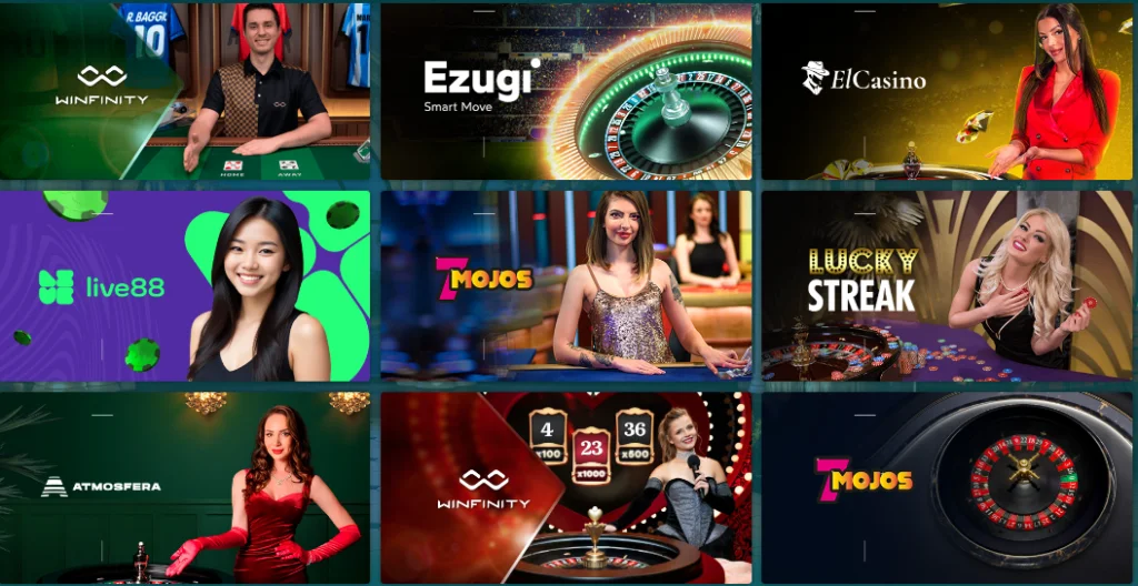 22bet live casino