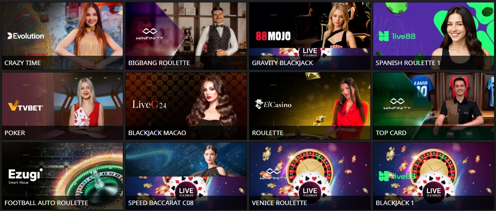 Winwin bet live casino