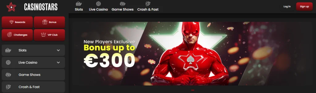 Casino stars homepage
