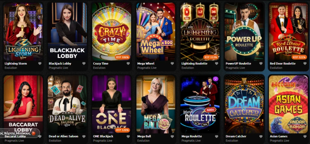 Hexabet live casino