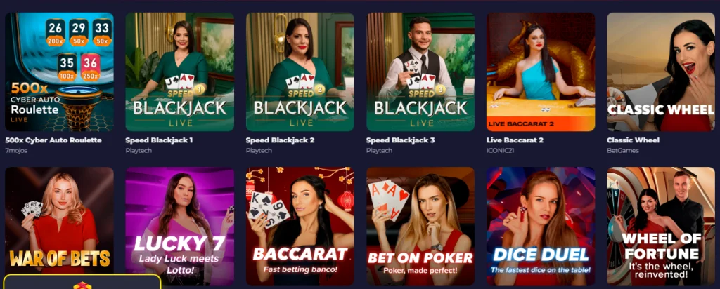 slota live casino