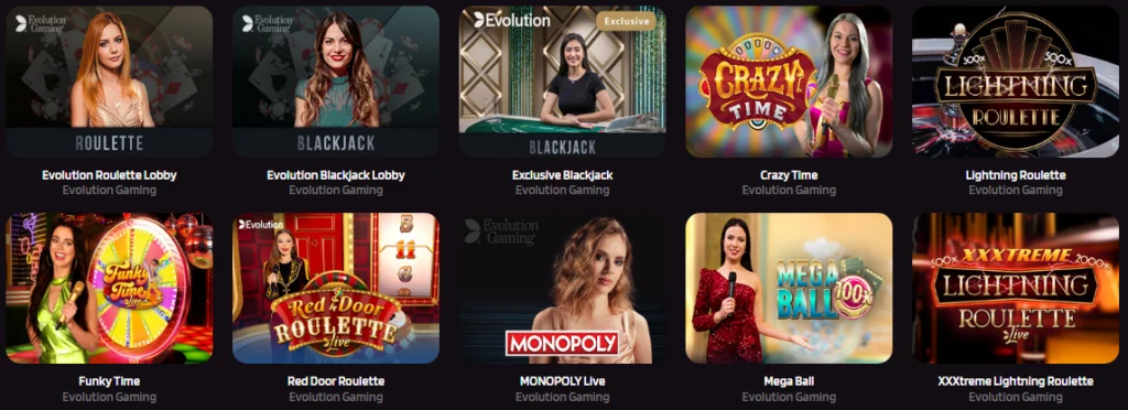 Trivelabet live casino